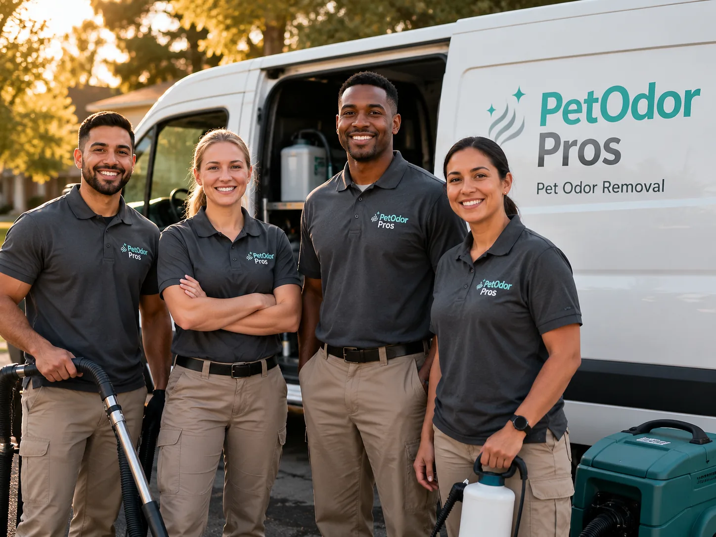 Pet Odor Removal team serving Poway, CA